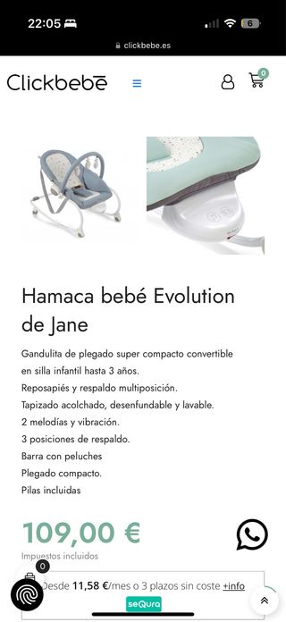 Hamaca jane evolution