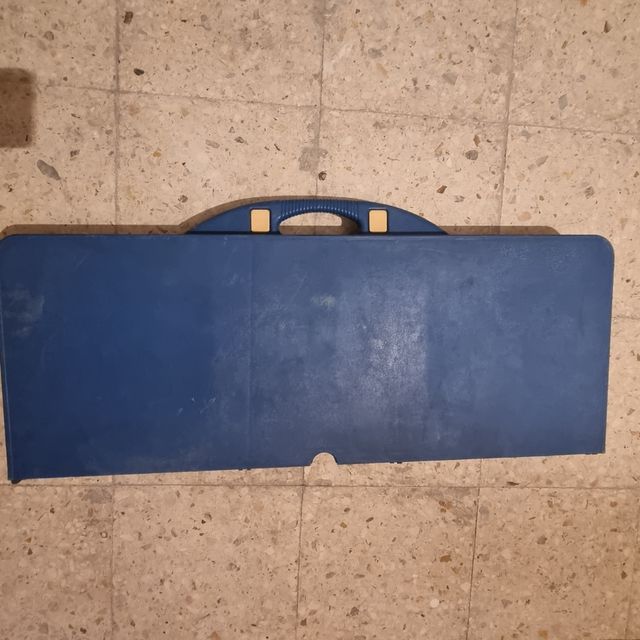 Mesa con sillas plegable camping