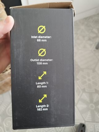 Cola para tubo de escape