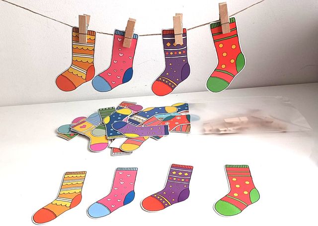 Juego de Emparejar Calcetines