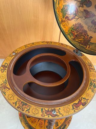 Mueble bar globo terraqueo