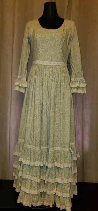 Traje de flamenca flores liberty