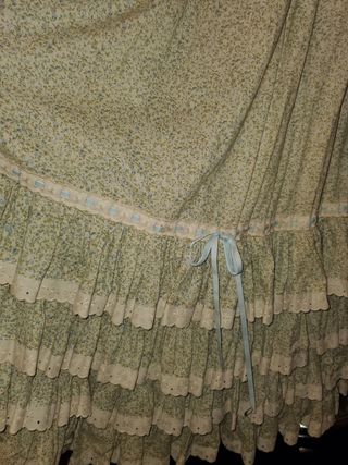 Traje de flamenca flores liberty