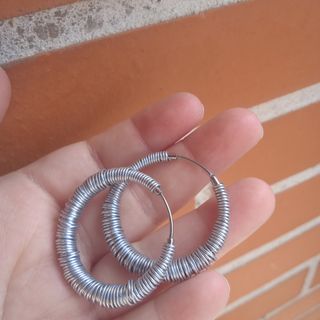 Pendientes alambre