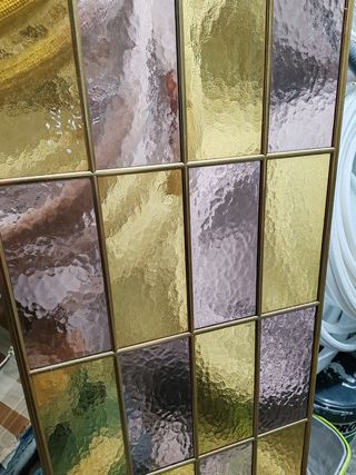 2 Vidrieras cristaleras emplomadas