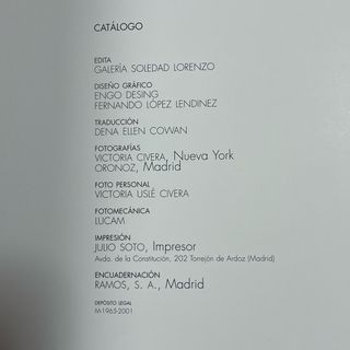 Catalogo Victoria Civera