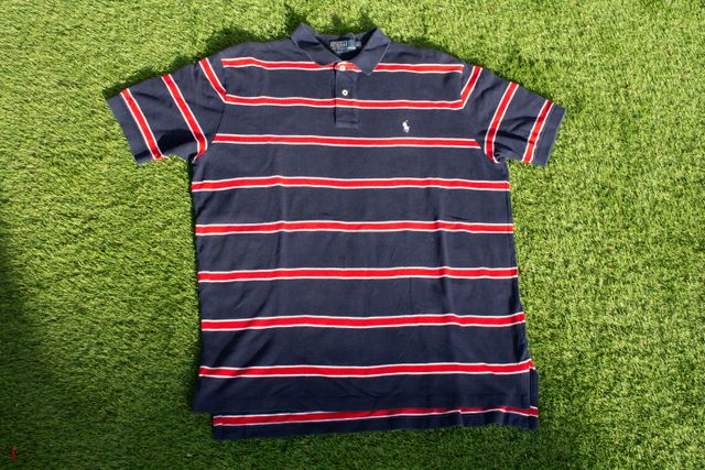 Polo Ralph Lauren Classic Color Navy blue and red