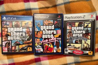 Pack grand theft auto V #ps2 #retro #vintage
