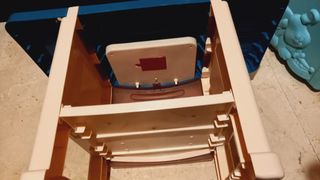 Conjunto de cocinita de juguetes.