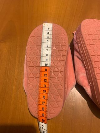 Pantofole peluche rosa N 28 EU
