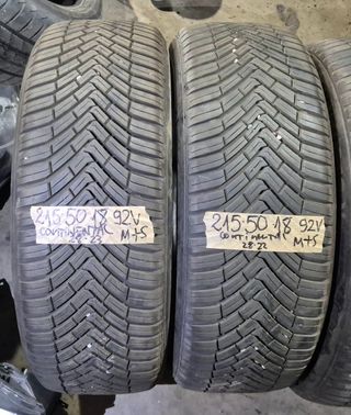 VENDO 4 NEUMATICOS 215 50 18 92V