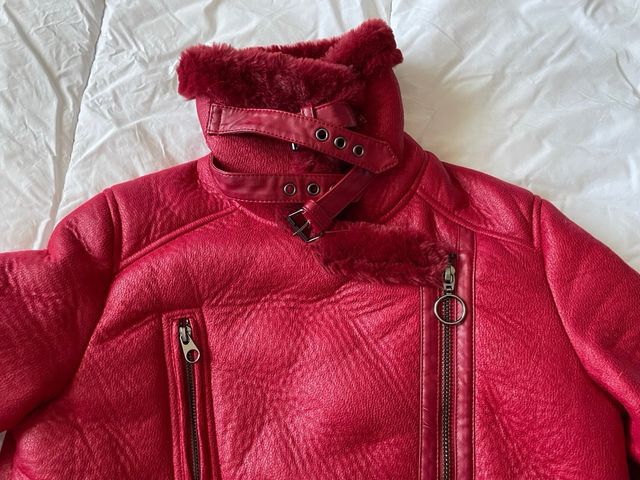 Cazadora biker doble faz Bershka