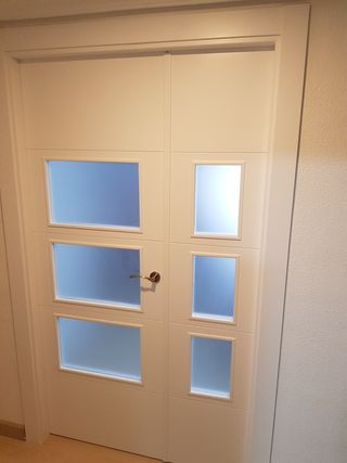 Carpintero montaje de puertas