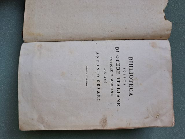 Libro antico del 1829