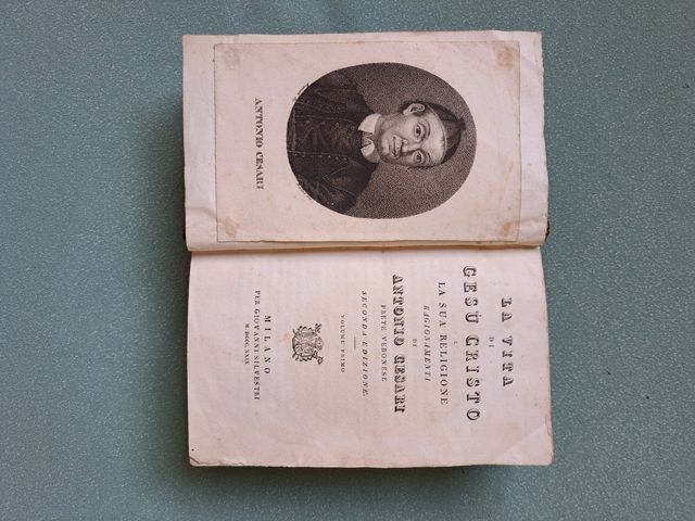 Libro antico del 1829