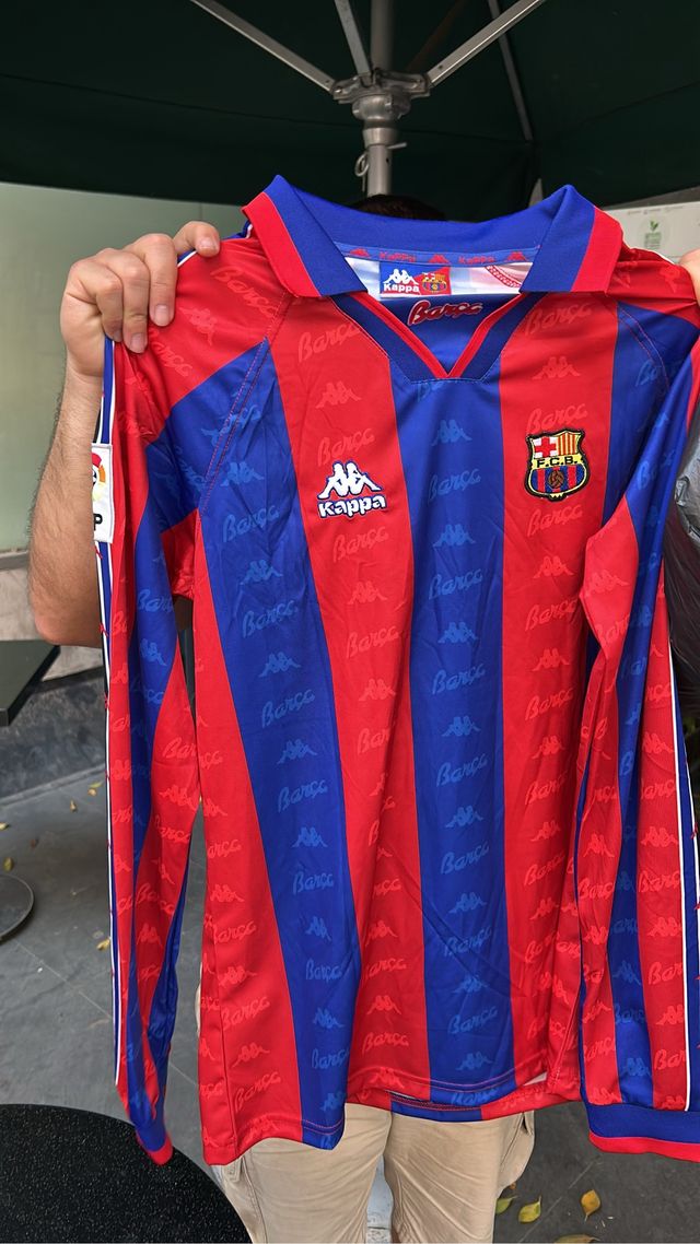 Camiseta Retro FCBarcelona 1996/97 Local Ronaldo 9