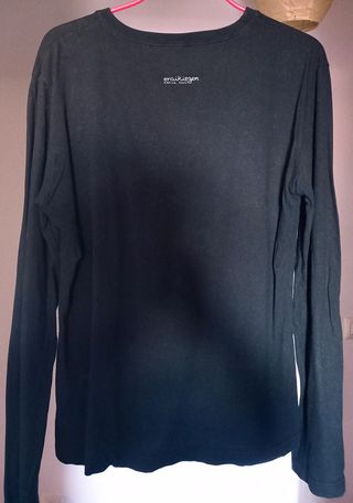 Camiseta "Trisquel" negra de manga larga de Barabú