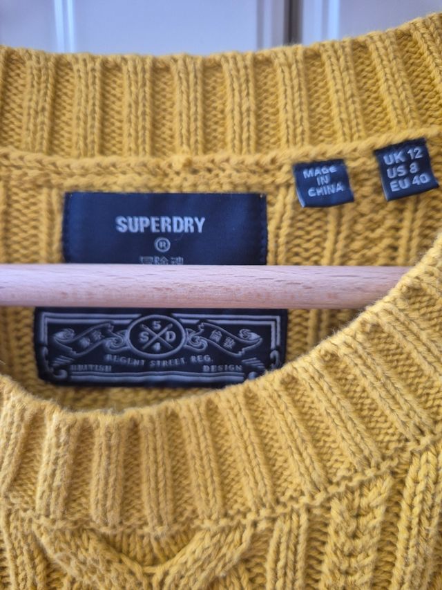 Maglione cotone Superdry tg XL