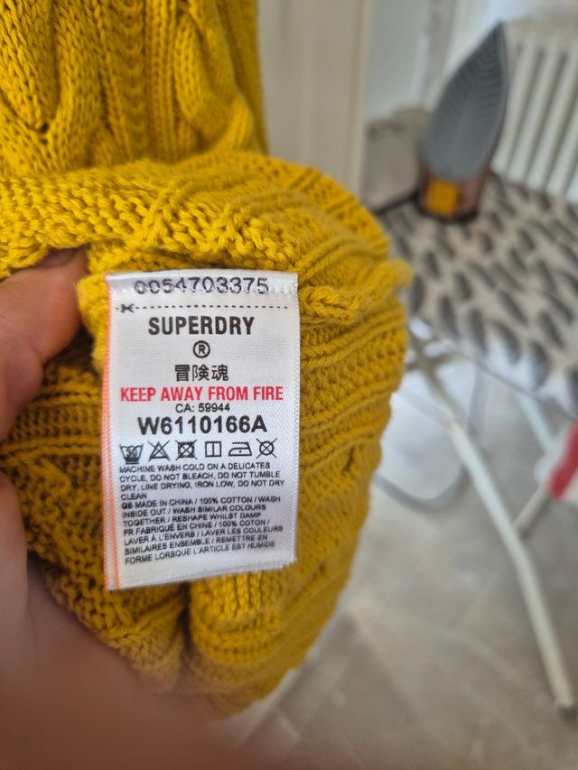 Maglione cotone Superdry tg XL