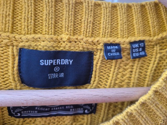 Maglione cotone Superdry tg XL