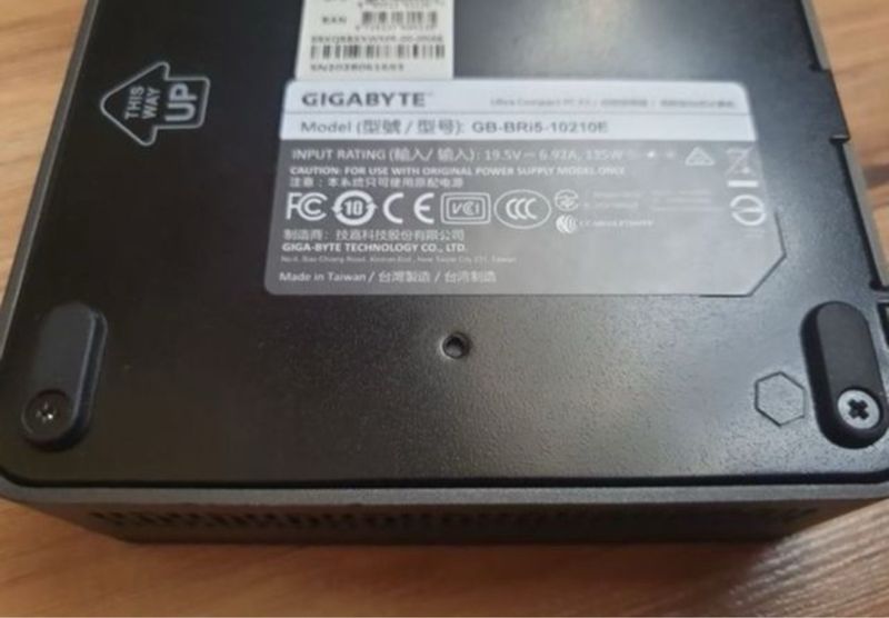 Mini PC Gigabyte GBBRi5 afbeelding 6