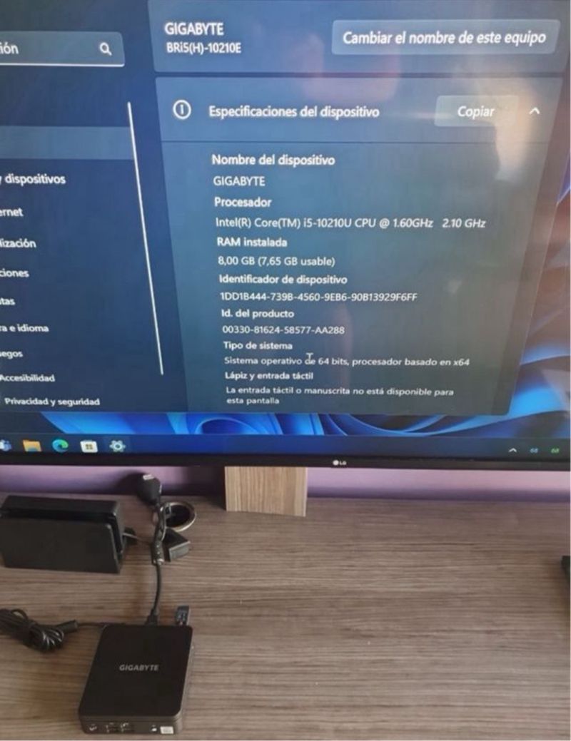 Mini PC Gigabyte GBBRi5 afbeelding 8