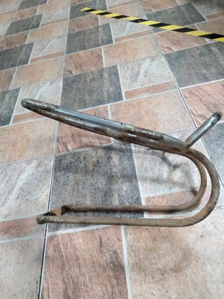 Vespa bocolo porta ruedas  Faro bajo manillar tubo