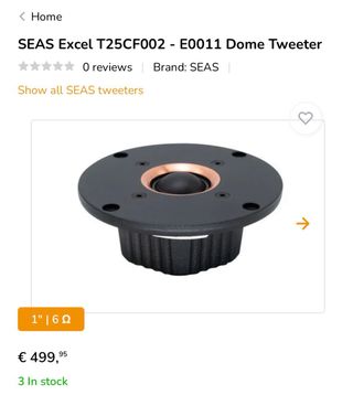 Altavoces HUM Seas Excel