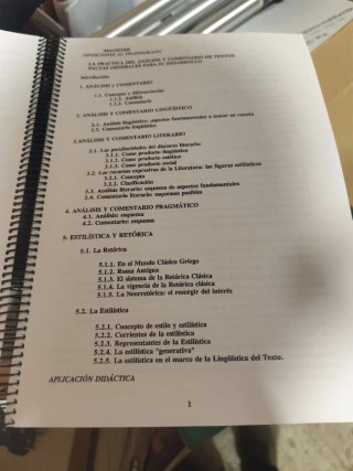 Temario de oposiciones de secundaria