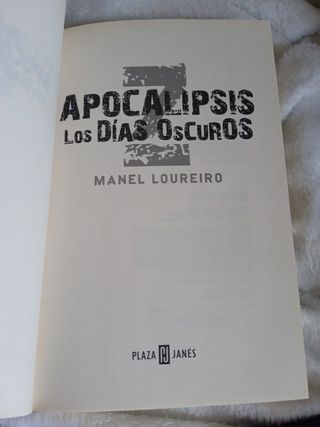 MANEL LOUREIRO, APOCALIPSIS 2