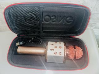 Micrófono inhalámbrico recargable USB