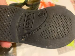 Sandali primi passi Chicco in pelle blu notte N 18