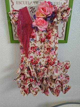 Traje flamenca niña