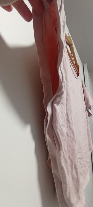 Camiseta rosa claro