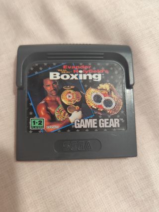 Evander holyfield's sega Game gear 