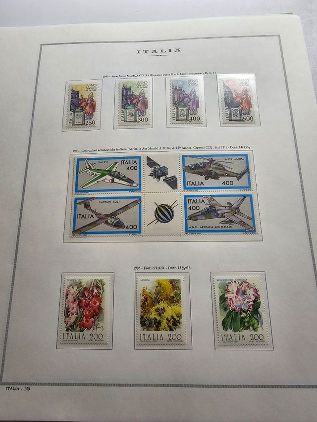Francobolli Italia Vaticano misti MNH