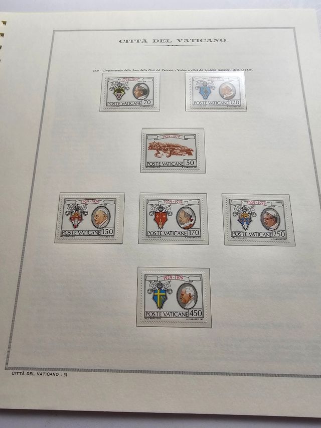 Francobolli Italia Vaticano misti MNH