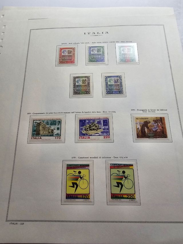 Francobolli Italia Vaticano misti MNH