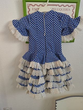 Traje flamenca niña