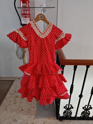 Traje flamenca niña