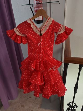 Traje flamenca niña