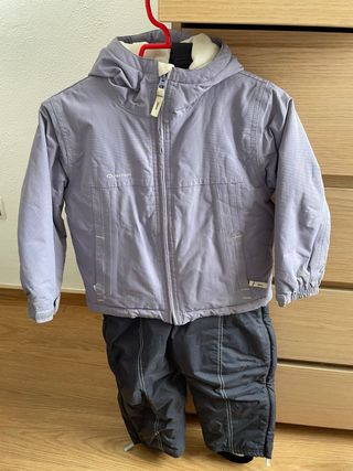 Traje de nieve decathlon niño o niña 4a 5 años 