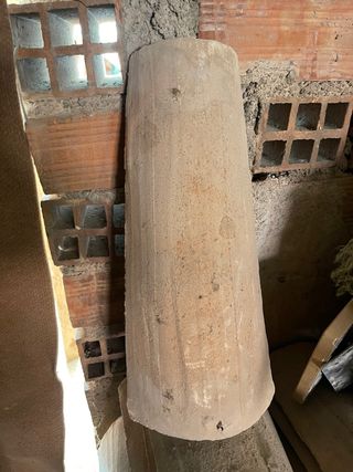 Tejas barro antiguas, sobre 100 piezas aprox