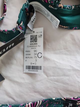 Bikini Etam 90C y 38 nuevo