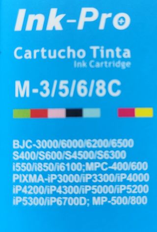 Cartuchos tinta impresora Canon