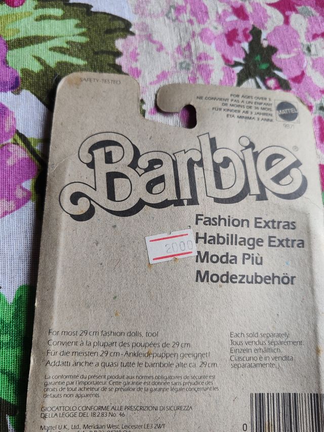 Barbie gonna anni 80