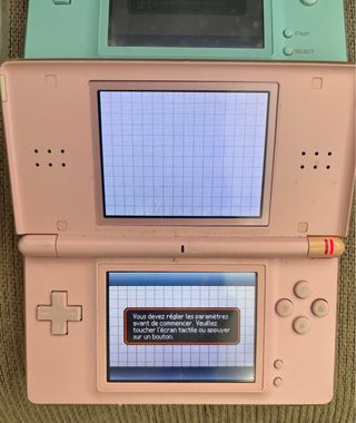 Nintendo ds lite rosa y turquesa y juegos