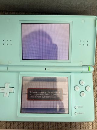 Nintendo ds lite rosa y turquesa y juegos