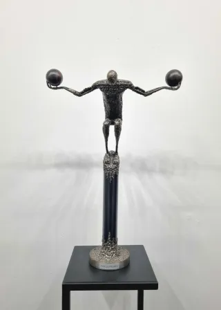 Peana para esculturas