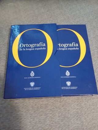 Libro ORTOGRAFIA DE LA LENGUA ESPAÑOLA
